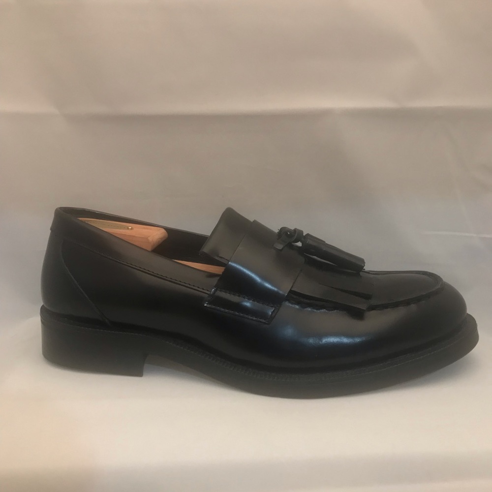 ZARA MAN Black Tassel Loafer *NEW*